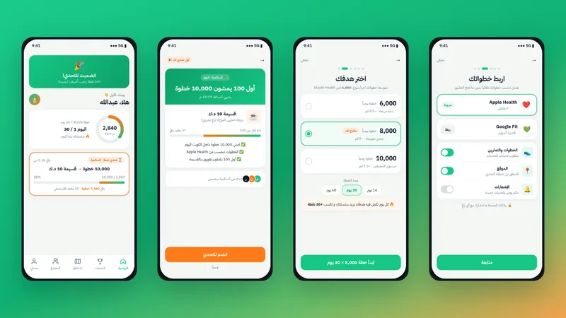 ربط الخطوات واختيار الهدف وتحدٍّ مقترح ثم الانضمام
